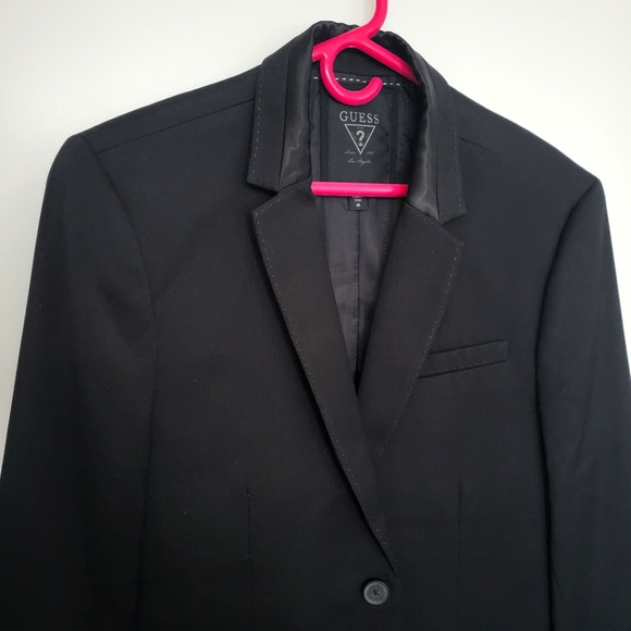 Guess Men Black Blazer Suit - Picture 2 of 10